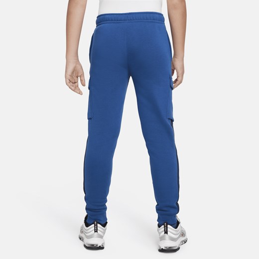 Spodnie chłopięce Nike niebieskie 