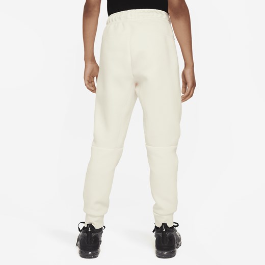 Spodnie dla dużych dzieci (chłopców) Nike Sportswear Tech Fleece - Biel Nike XS Nike poland