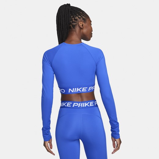 Damska koszulka o skróconym kroju z długim rękawem Dri-FIT Nike Pro 365 - Nike M (EU 40-42) Nike poland