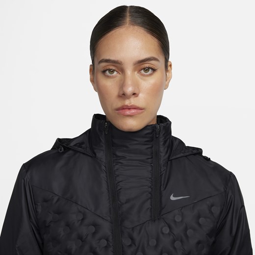 Kurtka damska czarna Nike krótka