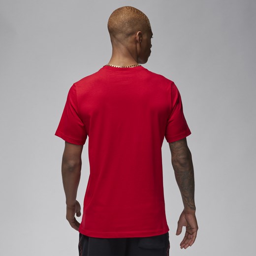 T-shirt męski Jordan Brand - Czerwony Jordan XS Nike poland