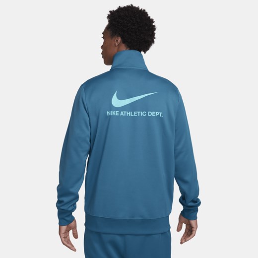 Męska bluza dresowa Nike Sportswear - Niebieski Nike M Nike poland