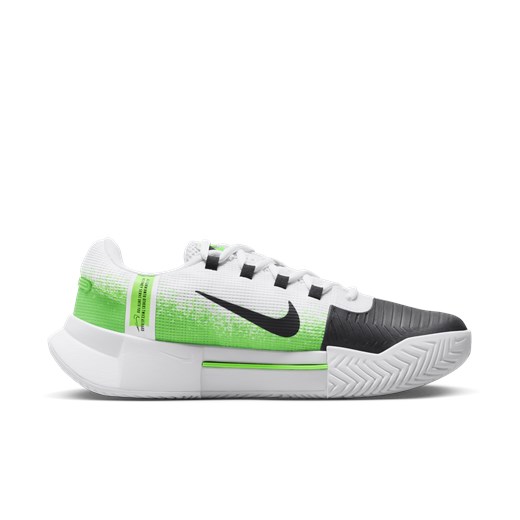 Buty sportowe damskie Nike do tenisa zoom wiązane wielokolorowe z gumy 