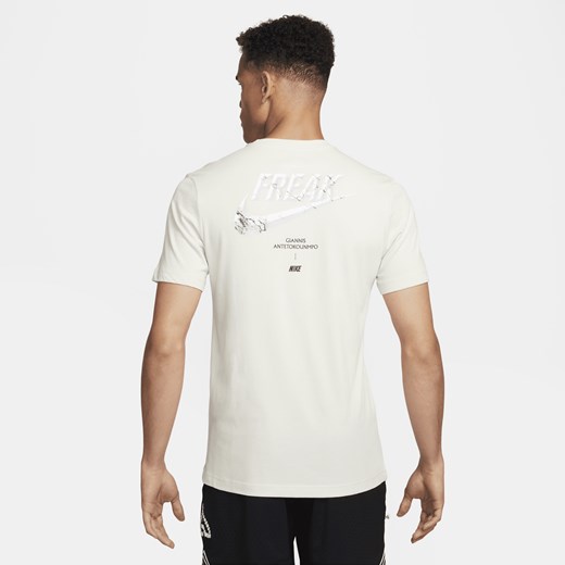 Męski T-shirt do koszykówki Dri-FIT Giannis - Zieleń Nike L Nike poland okazja