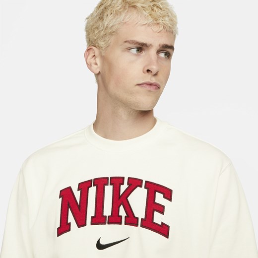 Męska bluza dresowa z dzianiny w stylu retro Nike Sportswear - Szary Nike XS Nike poland