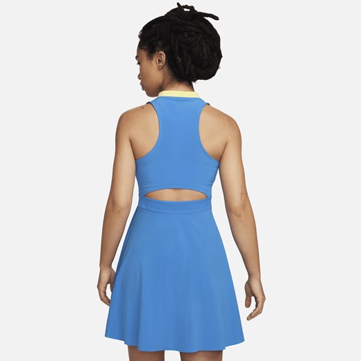 Sukienka Nike mini bez rękawów z okrągłym dekoltem 