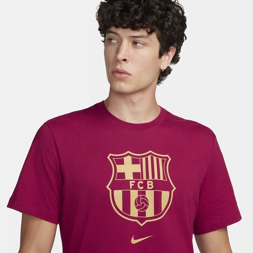 T-shirt męski Nike w nadruki z krótkim rękawem 