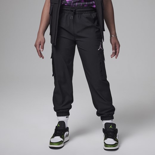 Spodnie dla dużych dzieci Jordan Post Up Cargo Pants - Czerń Jordan L Nike poland