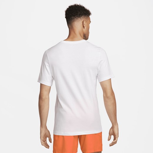 Męski T-shirt do tenisa NikeCourt - Biel Nike L Nike poland