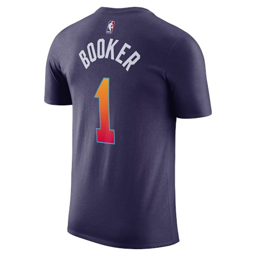 T-shirt męski Nike NBA Devin Booker Phoenix Suns City Edition - Fiolet Nike XL Nike poland