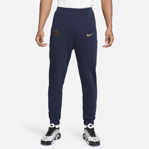 Niebieskie spodnie męskie Nike 