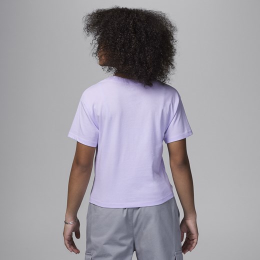 T-shirt dla dużych dzieci (dziewcząt) Jordan - Fiolet Jordan XL Nike poland