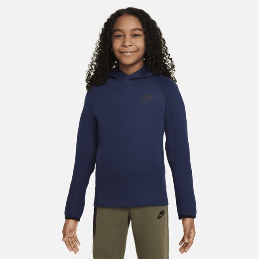 Bluza z kapturem dla dużych dzieci (chłopców) Nike Sportswear Tech Fleece - Nike S Nike poland