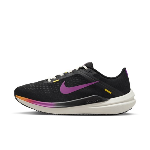 Buty sportowe damskie Nike do biegania czarne sznurowane 