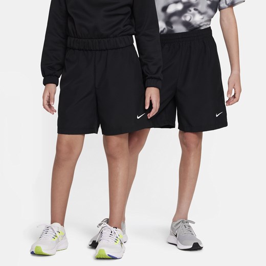 Spodenki treningowe dla dużych dzieci (chłopców) Nike Dri-FIT Multi - Czerń Nike S Nike poland