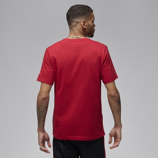 T-shirt męski Jordan czerwony 