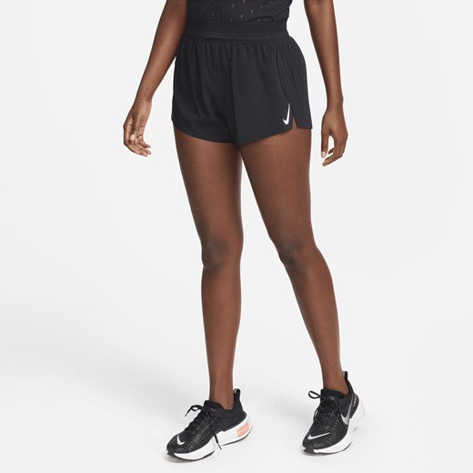 Damskie spodenki do biegania ze średnim stanem i wszytą bielizną 8 cm Dri-FIT Nike S (EU 36-38) Nike poland