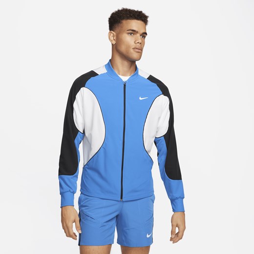 Męska kurtka do tenisa Dri-FIT NikeCourt Advantage - Niebieski Nike XL Nike poland