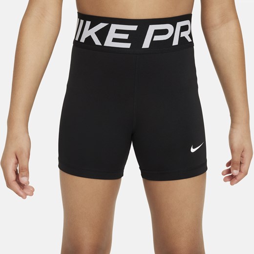 Spodenki dla dziewcząt Dri-FIT Nike Pro - Czerń Nike S Nike poland