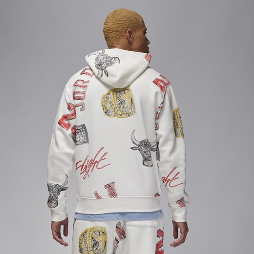 Męska bluza z kapturem Jordan Brooklyn Fleece - Biel Jordan XS Nike poland