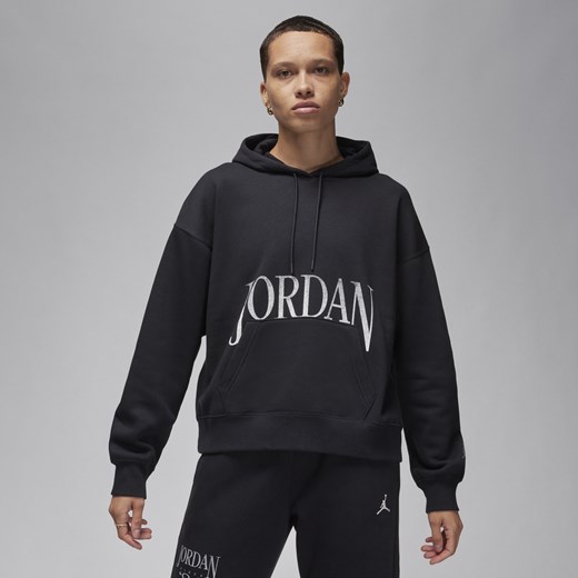 Damska bluza z kapturem Jordan Brooklyn Fleece - Czerń Jordan L (EU 44-46) Nike poland