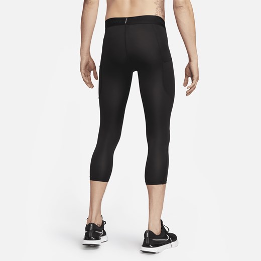 Męskie legginsy do fitnessu Dri-FIT o długości 3/4 Nike Pro - Czerń Nike XL Nike poland