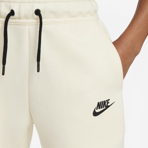 Spodnie dla dużych dzieci (chłopców) Nike Sportswear Tech Fleece - Biel Nike XL Nike poland