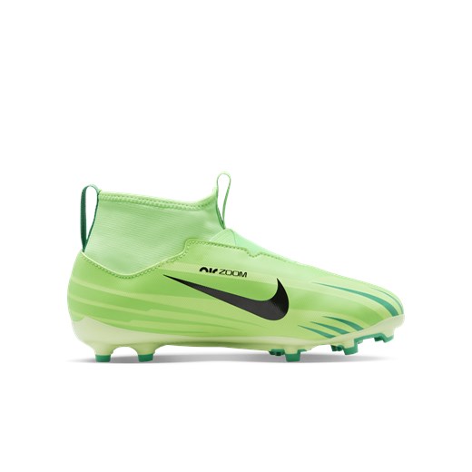 Nike buty sportowe dziecięce na wiosnę zielone bez zapięcia 
