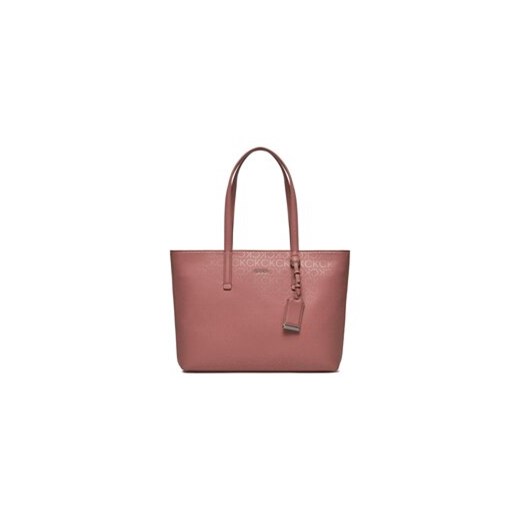 Calvin Klein Torebka Ck Must Md Epi Mono K60K609876 Różowy ze sklepu MODIVO w kategorii Torby Shopper bag - zdjęcie 169774772