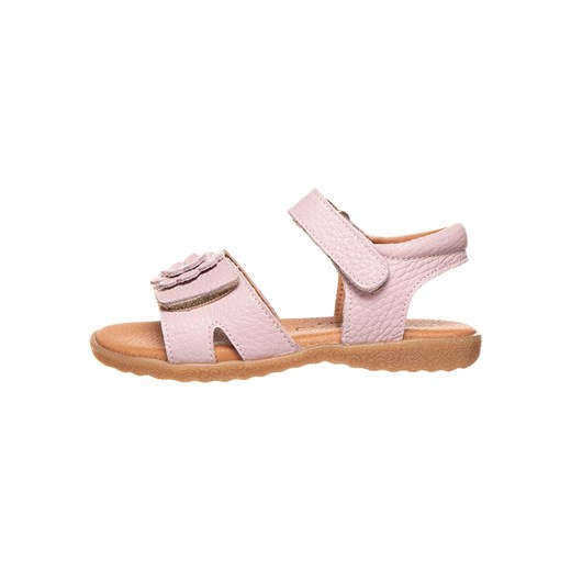 lamino Skórzane sandały w kolorze jasnoróżowym ze sklepu Limango Polska w kategorii Sandały dziecięce - zdjęcie 169775484
