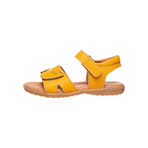 lamino Skórzane sandały w kolorze żółtym ze sklepu Limango Polska w kategorii Sandały dziecięce - zdjęcie 169775520