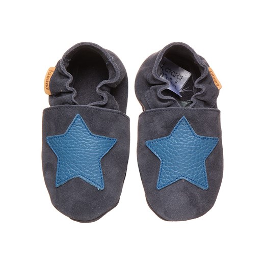 lamino Skórzane buty w kolorze granatowym do raczkowania ze sklepu Limango Polska w kategorii Buciki niemowlęce - zdjęcie 169775544