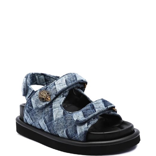 Sandały damskie Kurt Geiger casual z tworzywa sztucznego z klamrą