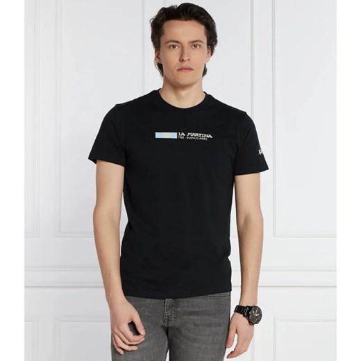 La Martina T-shirt | Regular Fit ze sklepu Gomez Fashion Store w kategorii T-shirty męskie - zdjęcie 169775802