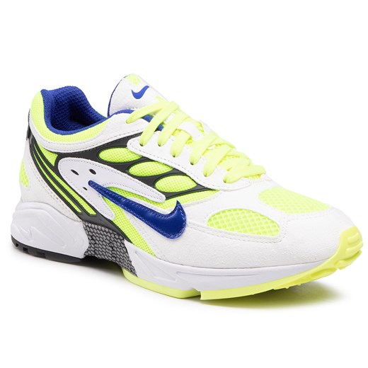 Buty Nike Air Ghost Racer AT5410 103 White/Hyper Blue/Neon Nike 44.5 eobuwie.pl