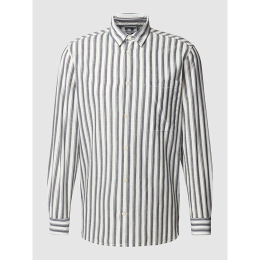 Koszula casualowa o kroju regular fit z listwą guzikową ze sklepu Peek&Cloppenburg  w kategorii Koszule męskie - zdjęcie 169784441