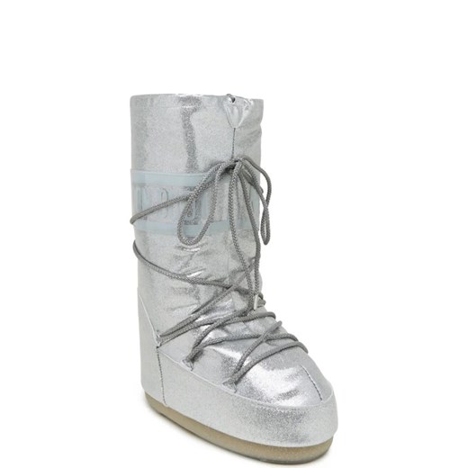 Moon Boot Ocieplane śniegowce MB ICON GLITTER GOLD Moon Boot 39/41 Gomez Fashion Store okazja