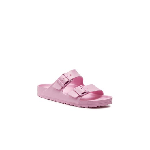 Różowe klapki damskie BIRKENSTOCK bez zapięcia 
