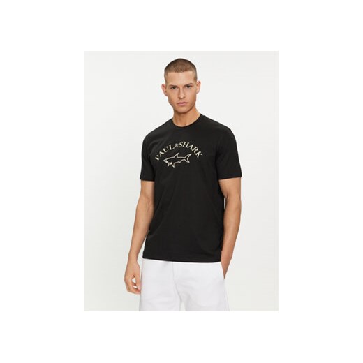 Paul&Shark T-Shirt 24411032 Czarny Regular Fit ze sklepu MODIVO w kategorii T-shirty męskie - zdjęcie 169785452