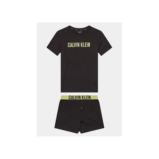 Calvin Klein Underwear Piżama B70B700477 Czarny Regular Fit ze sklepu MODIVO w kategorii Piżamy dziecięce - zdjęcie 169785544