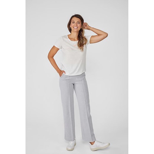 LIEBLINGSSTÜCK Spodnie w kolorze jasnoszarym ze sklepu Limango Polska w kategorii Spodnie damskie - zdjęcie 169789652