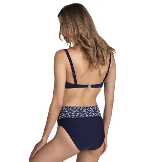 Kostium kąpielowy 2-częściowy 163/01, Kolor granatowy-wzór, Rozmiar L, Primo ze sklepu Intymna w kategorii Stroje kąpielowe - zdjęcie 169794674