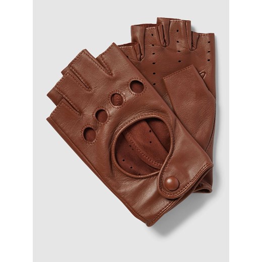 Rękawiczki skórzane bez palców model ‘Florenz’ ze sklepu Peek&Cloppenburg  w kategorii Rękawiczki damskie - zdjęcie 169794711