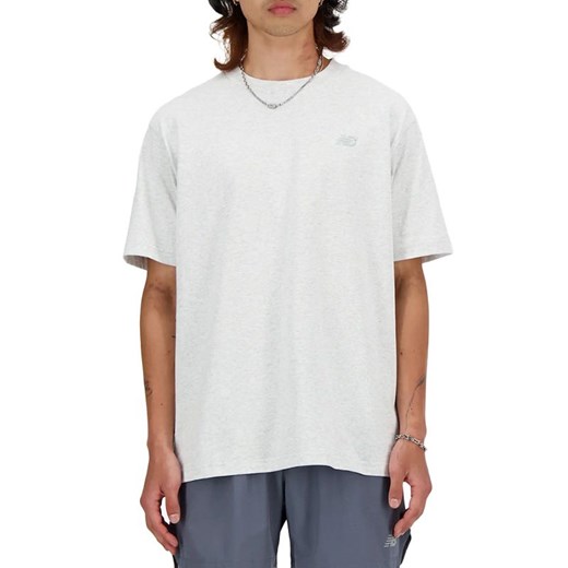 Koszulka New Balance MT41533AHH - szara ze sklepu streetstyle24.pl w kategorii T-shirty męskie - zdjęcie 169797151