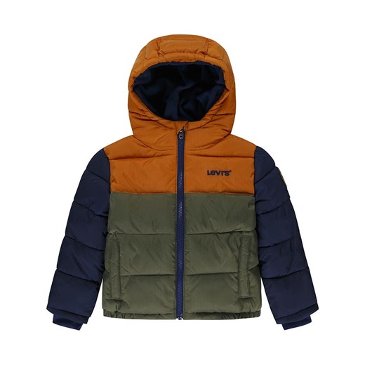 Levi&apos;s Kids Kurtka zimowa w kolorze granatowo-jasnobrązowo-oliwkowym ze sklepu Limango Polska w kategorii Kurtki chłopięce - zdjęcie 169798693