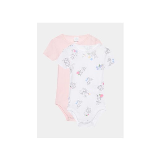 OVS Komplet 2 par body dziecięcych 1971657 Różowy ze sklepu MODIVO w kategorii Body niemowlęce - zdjęcie 169800080