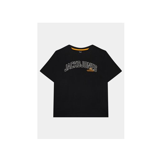 Jack&Jones Junior T-Shirt 12230836 Czarny Loose Fit ze sklepu MODIVO w kategorii T-shirty chłopięce - zdjęcie 169800170