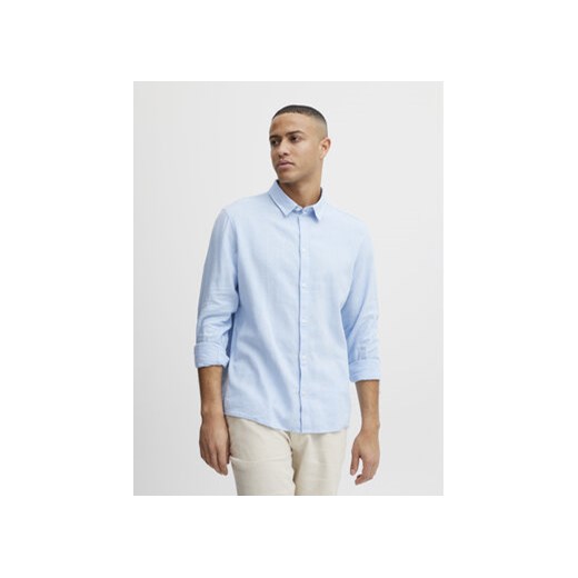 Solid Koszula 21107646 Niebieski Regular Fit ze sklepu MODIVO w kategorii Koszule męskie - zdjęcie 169800230