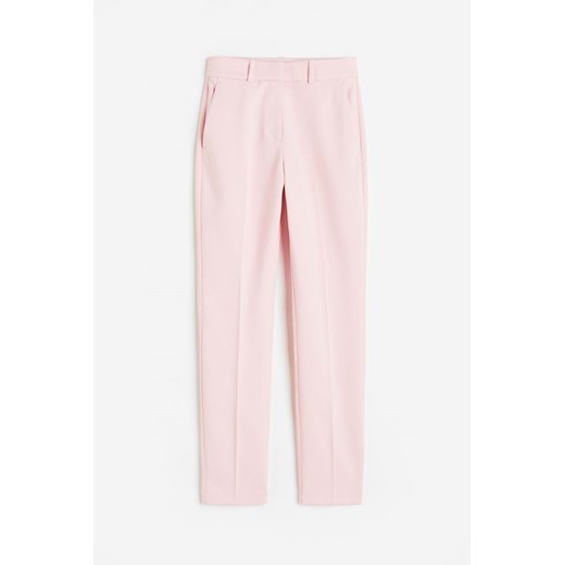 H & M - Spodnie cygaretki - Różowy ze sklepu H&M w kategorii Spodnie damskie - zdjęcie 169800960