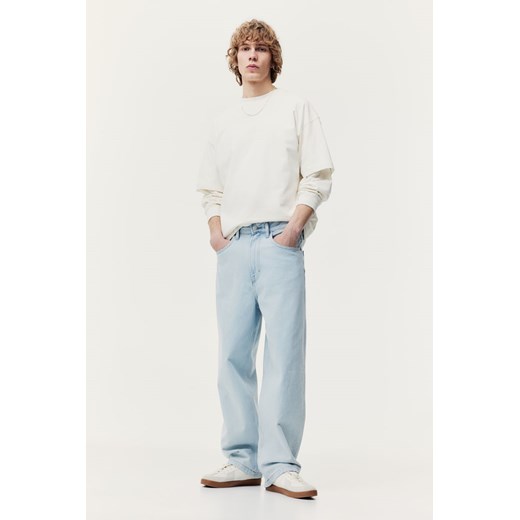 H & M - Baggy Jeans - Niebieski ze sklepu H&M w kategorii Jeansy męskie - zdjęcie 169801084